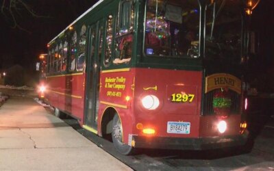 Trading hospitals for a trolley and lights