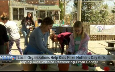 Local organizations help kids with or recovering from cancer make Mother’s Day gifts